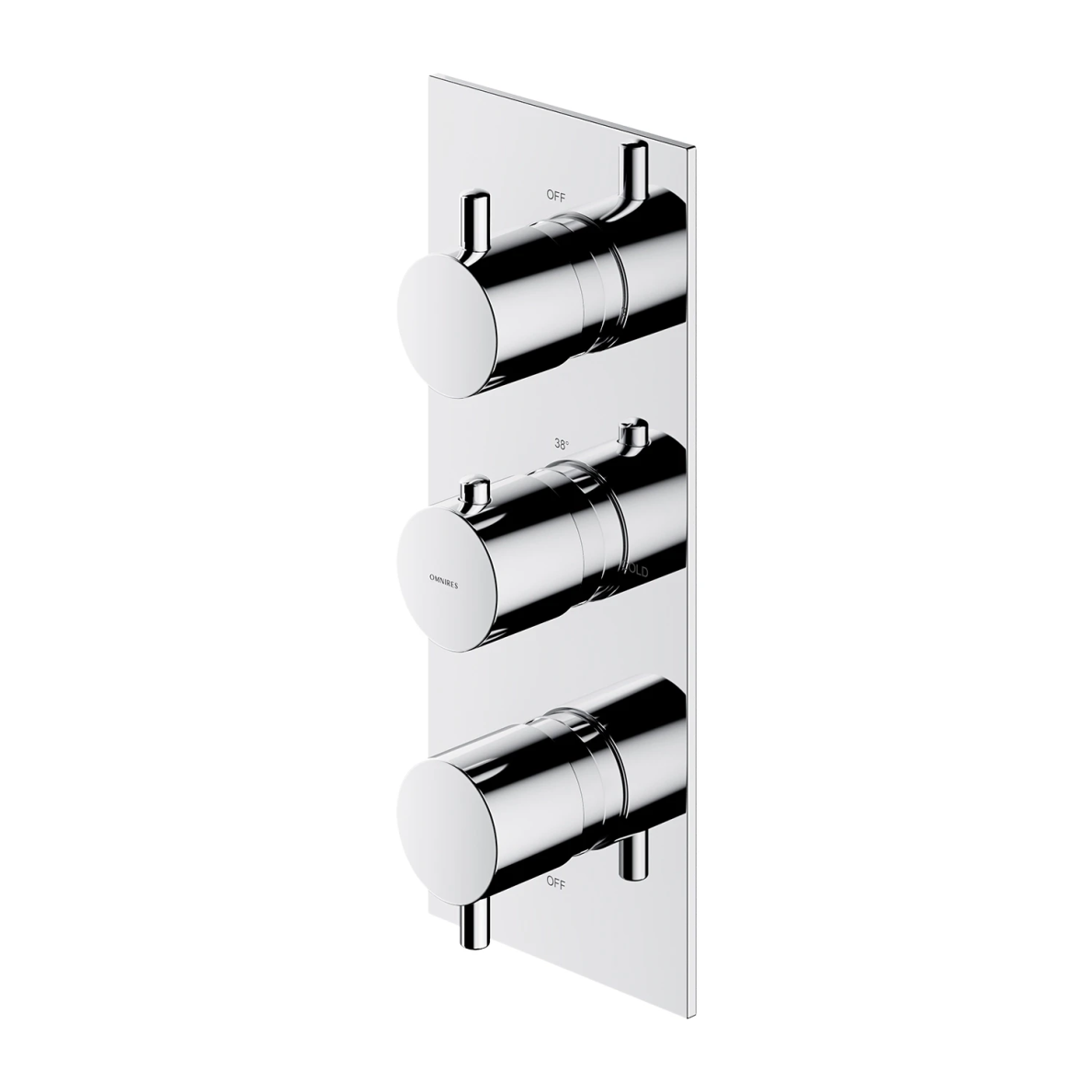 Omnires 3 taškų potinkinė termostatinė dušo/vonios sistema 15 Omnires 3 taškų potinkinė termostatinė dušo/vonios sistema 15