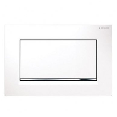 Viengubas vandens nuleidimo mygtukas Geberit Sigma 10 Square 3