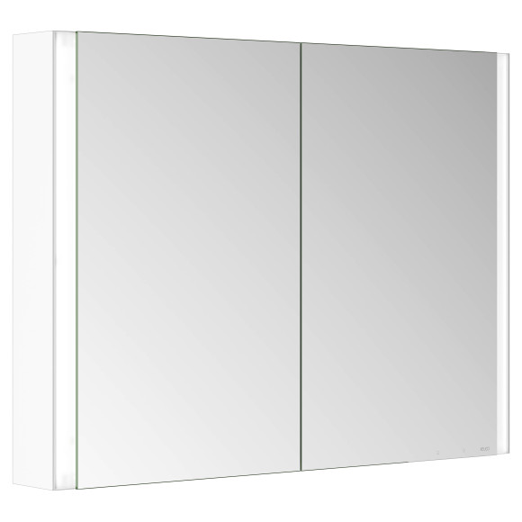KEUCO Somaris pakabinama veidrodinė spintelė su apšvietimu 100 x 71 x 12 cm, pasirinkite spalvą 2 KEUCO Somaris pakabinama veidrodinė spintelė su apšvietimu 100 x 71 x 12 cm, pasirinkite spalvą 2