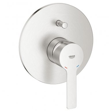 Potinkinis vonios/dušo maišytuvas Grohe Lineare chrome/supersteel 5 Potinkinis vonios/dušo maišytuvas Grohe Lineare chrome/supersteel 5