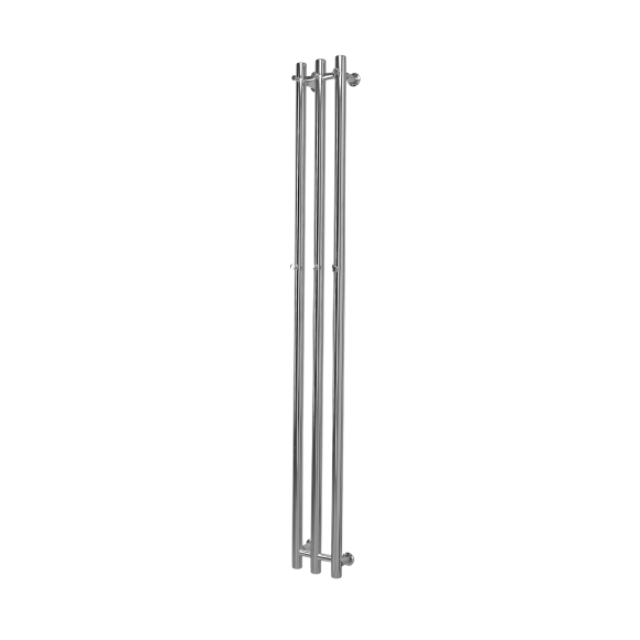 Wellmer Verona nerūdijančio plieno rankšluosčių džiovintuvas, 120 cm, 3 strypai 7