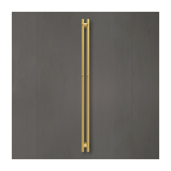Wellmer Verona nerūdijančio plieno rankšluosčių džiovintuvas, 150 cm, 2 strypai 3