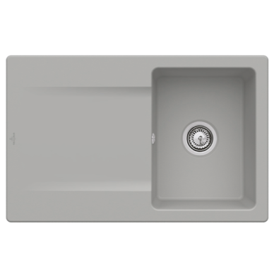 Villeroy & Boch Siluet 45 keraminė plautuvė 7 Villeroy & Boch Siluet 45 keraminė plautuvė 7