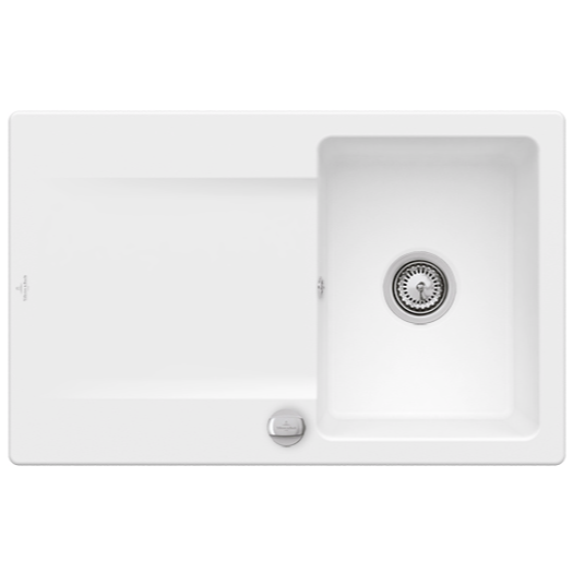 Villeroy & Boch Siluet 45 keraminė plautuvė 11 Villeroy & Boch Siluet 45 keraminė plautuvė 11