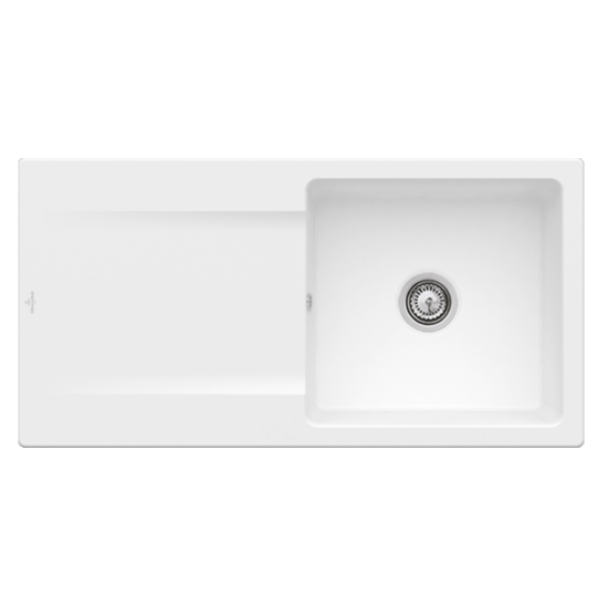 Villeroy & Boch Siluet 60 keraminė plautuvė 7 Villeroy & Boch Siluet 60 keraminė plautuvė 7