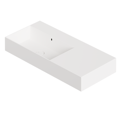 Pastatomas ant stalviršio praustuvas Alice Ceramica Lavabo Spy 101x46 cm 5 Pastatomas ant stalviršio praustuvas Alice Ceramica Lavabo Spy 101x46 cm 5