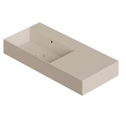 Pastatomas ant stalviršio praustuvas Alice Ceramica Lavabo Spy 101x46 cm 9 Pastatomas ant stalviršio praustuvas Alice Ceramica Lavabo Spy 101x46 cm 9