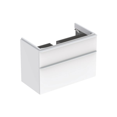 Geberit Smyle spintelė praustuvui, stačiakampio formos, su dviem stalčiais, 90cm plotis 5 Geberit Smyle spintelė praustuvui, stačiakampio formos, su dviem stalčiais, 90cm plotis 5