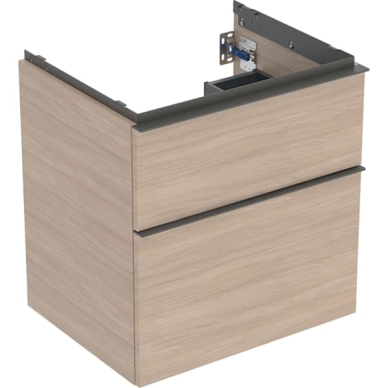 Geberit iCon spintelė praustuvui, su dviem stalčiais, 60cm, pasirenkama spalva, 9 Geberit iCon spintelė praustuvui, su dviem stalčiais, 60cm, pasirenkama spalva, 9