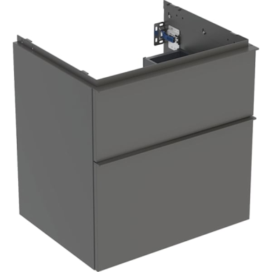 Geberit iCon spintelė praustuvui, su dviem stalčiais, 60cm, pasirenkama spalva, 7 Geberit iCon spintelė praustuvui, su dviem stalčiais, 60cm, pasirenkama spalva, 7