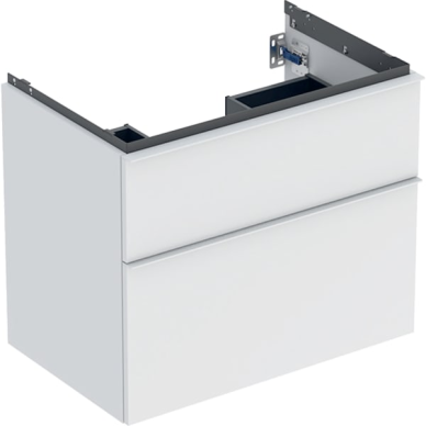 Geberit iCon spintelė praustuvui, su dviem stalčiais, 75cm, pasirenkama spalva, 6 Geberit iCon spintelė praustuvui, su dviem stalčiais, 75cm, pasirenkama spalva, 6