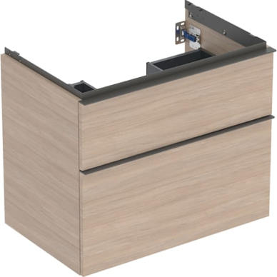 Geberit iCon spintelė praustuvui, su dviem stalčiais, 75cm, pasirenkama spalva, 9 Geberit iCon spintelė praustuvui, su dviem stalčiais, 75cm, pasirenkama spalva, 9