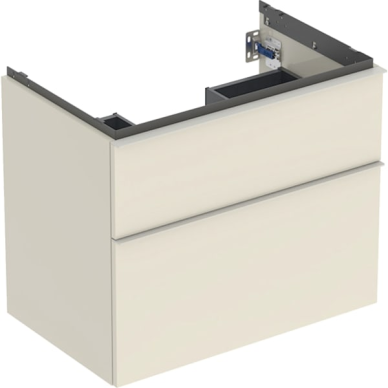 Geberit iCon spintelė praustuvui, su dviem stalčiais, 75cm, pasirenkama spalva, 8 Geberit iCon spintelė praustuvui, su dviem stalčiais, 75cm, pasirenkama spalva, 8