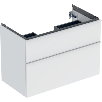 Geberit iCon spintelė praustuvui, su dviem stalčiais, 90cm, pasirenkama spalva 6 Geberit iCon spintelė praustuvui, su dviem stalčiais, 90cm, pasirenkama spalva 6