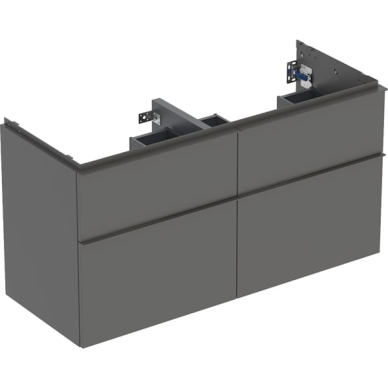 Geberit iCon spintelė dvigubam praustuvui, su keturiais stalčiais 120cm 7 Geberit iCon spintelė dvigubam praustuvui, su keturiais stalčiais 120cm 7