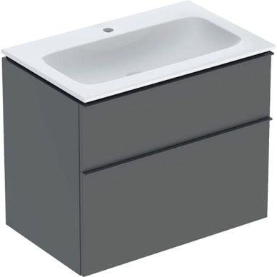 Geberit iCon baldinio praustuvo plonos konstrukcijos rinkinys, su spintele, dviem stalčiais ir praustuvo jungtimi 75cm, pasirenkama spalva 7 Geberit iCon baldinio praustuvo plonos konstrukcijos rinkinys, su spintele, dviem stalčiais ir praustuvo jungtimi 75cm, pasirenkama spalva 7
