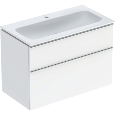 Geberit iCon baldinio praustuvo plonos konstrukcijos rinkinys, su spintele, dviem stalčiais ir praustuvo jungtimi 90cm, pasirenkama spalva 11 Geberit iCon baldinio praustuvo plonos konstrukcijos rinkinys, su spintele, dviem stalčiais ir praustuvo jungtimi 90cm, pasirenkama spalva 11