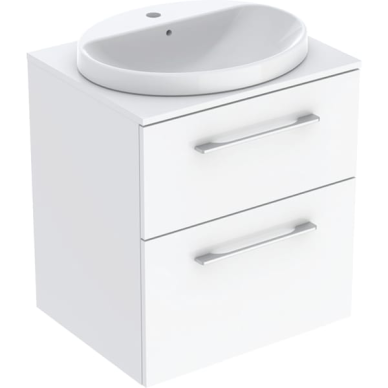 Geberit Selnova Square įleidžiamo praustuvo rinkinys su apatine spintele stalviršiu, dviejų stalčių, 59cm, spalvų pasirinkimas 6 Geberit Selnova Square įleidžiamo praustuvo rinkinys su apatine spintele stalviršiu, dviejų stalčių, 59cm, spalvų pasirinkimas 6