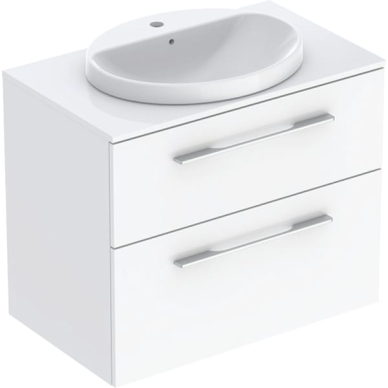 Geberit Selnova Square įleidžiamo praustuvo rinkinys su apatine spintele stalviršiu, dviejų stalčių, 79cm, spalvų pasirinkimas 5 Geberit Selnova Square įleidžiamo praustuvo rinkinys su apatine spintele stalviršiu, dviejų stalčių, 79cm, spalvų pasirinkimas 5