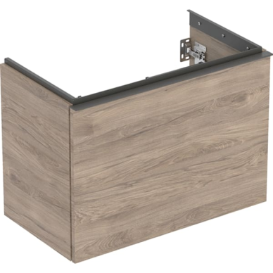 Geberit Acanto spintelė su praustuvu 75cm plotis, pasirenkama spalva 18