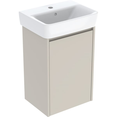Geberit Selnova Square praustuvo mažoms patalpoms rinkinys su spintele, vienerių durų, 45cm, pasirenkama spalva 8 Geberit Selnova Square praustuvo mažoms patalpoms rinkinys su spintele, vienerių durų, 45cm, pasirenkama spalva 8
