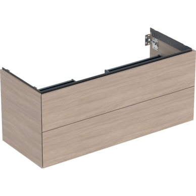 Geberit ONE spintelė praustuvui, su dviem stalčiais, 120cm plotis, spalvų pasirinkimas 9 Geberit ONE spintelė praustuvui, su dviem stalčiais, 120cm plotis, spalvų pasirinkimas 9
