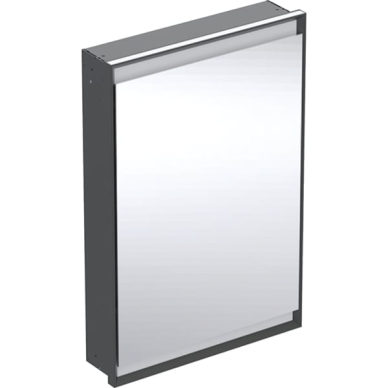 Paslėptojo montažo Geberit ONE veidrodinė spintelė su ComfortLight ir durelėmis, aukštis 90 cm 9