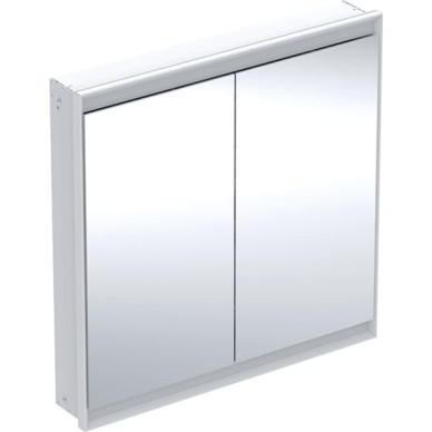 Paslėptojo montažo Geberit ONE veidrodinė spintelė su ComfortLight ir dvejomis durelėmis, plotis 90 cm, 90W 6 Paslėptojo montažo Geberit ONE veidrodinė spintelė su ComfortLight ir dvejomis durelėmis, plotis 90 cm, 90W 6