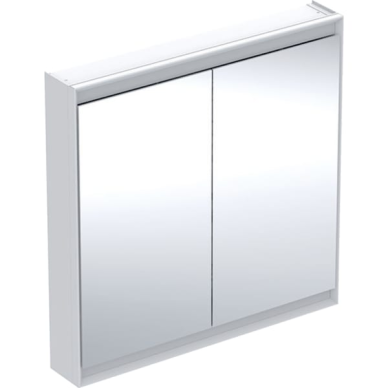 Geberit ONE veidrodinė spintelė su ComfortLight ir dvejomis durelėmis, virštinkinio montavimo, 90x95cm 6 Geberit ONE veidrodinė spintelė su ComfortLight ir dvejomis durelėmis, virštinkinio montavimo, 90x95cm 6