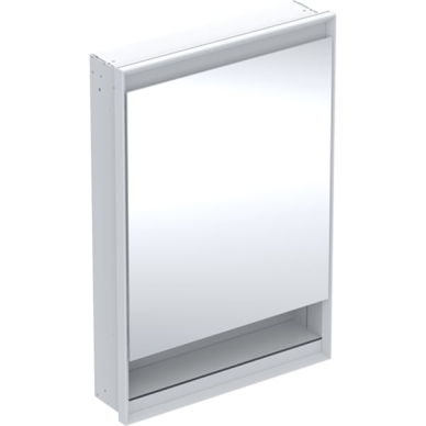 Paslėptojo montažo Geberit ONE veidrodinė spintelė su niša ir ComfortLight, su vieneriomis durelėmis, aukštis 90 cm 8