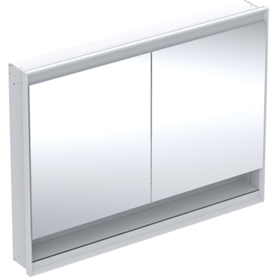 Paslėptojo montažo Geberit ONE veidrodinė spintelė su niša ir ComfortLight, su dvejomis durelėmis, 120x90cm 6 Paslėptojo montažo Geberit ONE veidrodinė spintelė su niša ir ComfortLight, su dvejomis durelėmis, 120x90cm 6