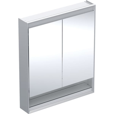 Geberit ONE veidrodinė spintelė su niša ir ComfortLight, su dvejomis durelėmis, virštinkinio montavimo, 75x90cm 5