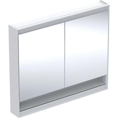 Geberit ONE veidrodinė spintelė su niša ir ComfortLight, su dvejomis durelėmis, virštinkinio montavimo, 105x90cm 6 Geberit ONE veidrodinė spintelė su niša ir ComfortLight, su dvejomis durelėmis, virštinkinio montavimo, 105x90cm 6