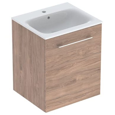 Geberit Selnova Square plonos konstrukcijos baldinis praustuvas, su apatine spintele, vienos durys, 55cm, pasirenkama spalva 8 Geberit Selnova Square plonos konstrukcijos baldinis praustuvas, su apatine spintele, vienos durys, 55cm, pasirenkama spalva 8