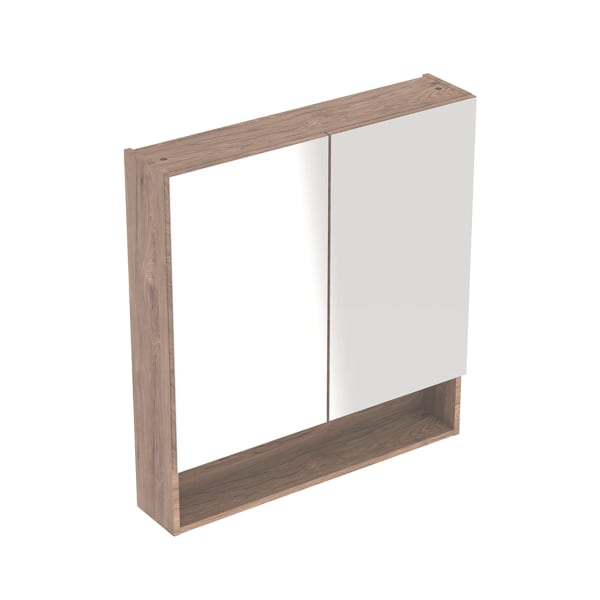Geberit Selnova Square veidrodinė spintelė su dvejomis durelėmis ir dvejomis stiklinėmis lentynomis, 60x85cm, spalvų pasirinkimas 8 Geberit Selnova Square veidrodinė spintelė su dvejomis durelėmis ir dvejomis stiklinėmis lentynomis, 60x85cm, spalvų pasirinkimas 8