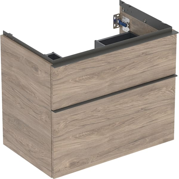 Geberit iCon spintelė praustuvui, su dviem stalčiais, 75cm, pasirenkama spalva, 10 Geberit iCon spintelė praustuvui, su dviem stalčiais, 75cm, pasirenkama spalva, 10
