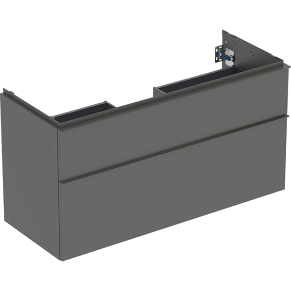 Geberit iCon spintelė praustuvui, su dviem stalčiais, 120cm, pasirenkama spalva 7
