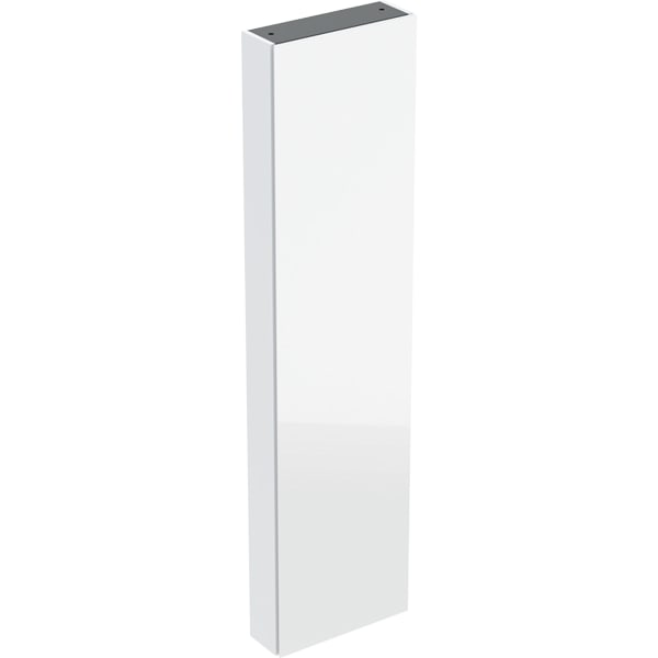 Geberit aukšta spintelė su vieneriomis durimis ir vidiniu veidrodžiu, kompaktiško gylio, 45x180cm, pasirenkama spalva 10 Geberit aukšta spintelė su vieneriomis durimis ir vidiniu veidrodžiu, kompaktiško gylio, 45x180cm, pasirenkama spalva 10