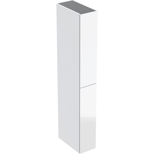 Geberit aukšta spintelė dviem ištraukiamais skyriais, 24x180cm, pasirenkama spalva 10 Geberit aukšta spintelė dviem ištraukiamais skyriais, 24x180cm, pasirenkama spalva 10