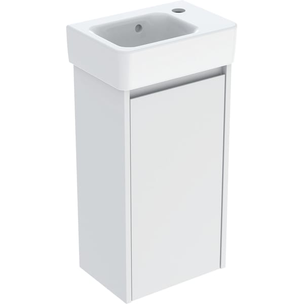 Geberit Selnova Square praustuvo mažoms patalpoms rinkinys su spintele, vienerių durų, 36cm, pasirenkama spalva 6 Geberit Selnova Square praustuvo mažoms patalpoms rinkinys su spintele, vienerių durų, 36cm, pasirenkama spalva 6