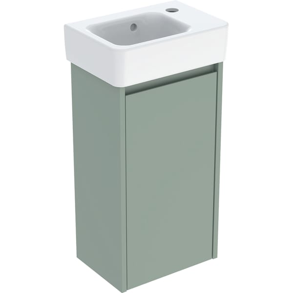 Geberit Selnova Square praustuvo mažoms patalpoms rinkinys su spintele, vienerių durų, 36cm, pasirenkama spalva 9 Geberit Selnova Square praustuvo mažoms patalpoms rinkinys su spintele, vienerių durų, 36cm, pasirenkama spalva 9