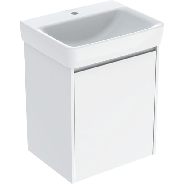 Geberit Selnova Square praustuvo rinkinys su spintele, vienerių durų, 55cm, pasirenkama spalva 6 Geberit Selnova Square praustuvo rinkinys su spintele, vienerių durų, 55cm, pasirenkama spalva 6