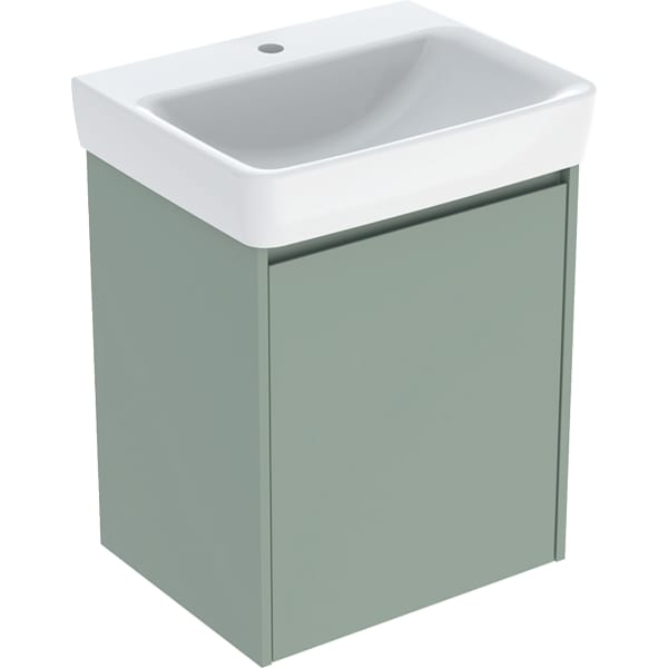 Geberit Selnova Square praustuvo rinkinys su spintele, vienerių durų, 55cm, pasirenkama spalva 10 Geberit Selnova Square praustuvo rinkinys su spintele, vienerių durų, 55cm, pasirenkama spalva 10