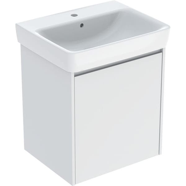 Geberit Selnova Square praustuvo rinkinys su spintele, vienerių durų, 60cm, pasirenkama spalva 6 Geberit Selnova Square praustuvo rinkinys su spintele, vienerių durų, 60cm, pasirenkama spalva 6
