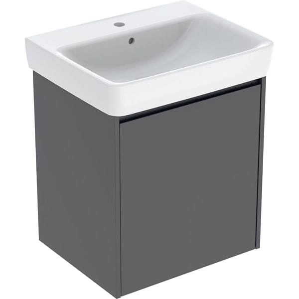 Geberit Selnova Square praustuvo rinkinys su spintele, vienerių durų, 60cm, pasirenkama spalva 7 Geberit Selnova Square praustuvo rinkinys su spintele, vienerių durų, 60cm, pasirenkama spalva 7