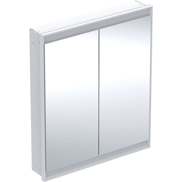 Paslėptojo montažo Geberit ONE veidrodinė spintelė su ComfortLight ir dvejomis durelėmis, plotis 75 cm, 75W 6