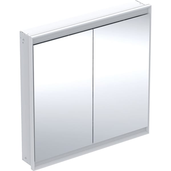 Paslėptojo montažo Geberit ONE veidrodinė spintelė su ComfortLight ir dvejomis durelėmis, plotis 90 cm, 90W 6