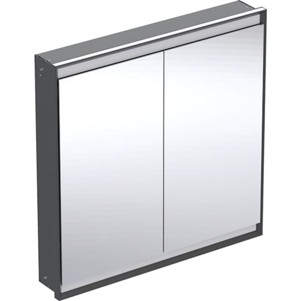 Paslėptojo montažo Geberit ONE veidrodinė spintelė su ComfortLight ir dvejomis durelėmis, plotis 90 cm, 90W 7 Paslėptojo montažo Geberit ONE veidrodinė spintelė su ComfortLight ir dvejomis durelėmis, plotis 90 cm, 90W 7