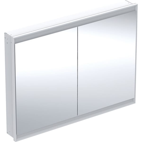 Paslėptojo montažo Geberit ONE veidrodinė spintelė su ComfortLight ir dvejomis durelėmis, plotis 120 cm, 120W 6 Paslėptojo montažo Geberit ONE veidrodinė spintelė su ComfortLight ir dvejomis durelėmis, plotis 120 cm, 120W 6