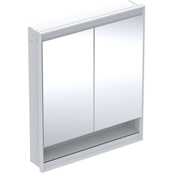 Paslėptojo montažo Geberit ONE veidrodinė spintelė su niša ir ComfortLight, su dvejomis durelėmis, 75x90cm 6 Paslėptojo montažo Geberit ONE veidrodinė spintelė su niša ir ComfortLight, su dvejomis durelėmis, 75x90cm 6